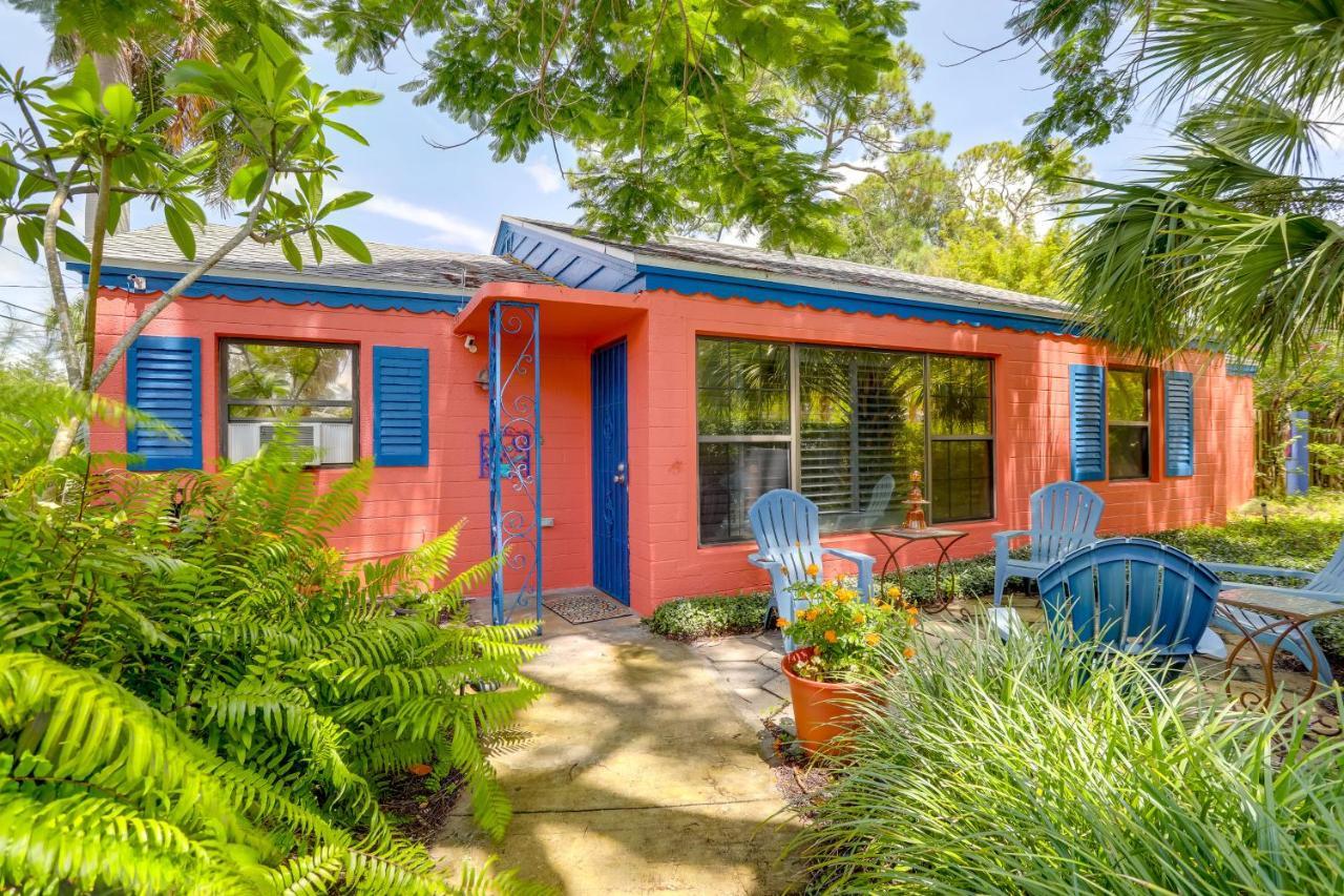 Colorful Gulfport Home Walk To The Art District! St. Petersburg Eksteriør bilde
